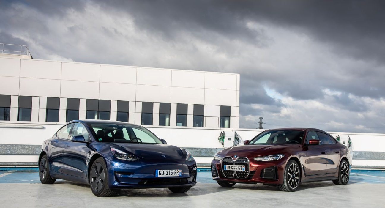 la BMW i4 può contrastare la Tesla Model 3?